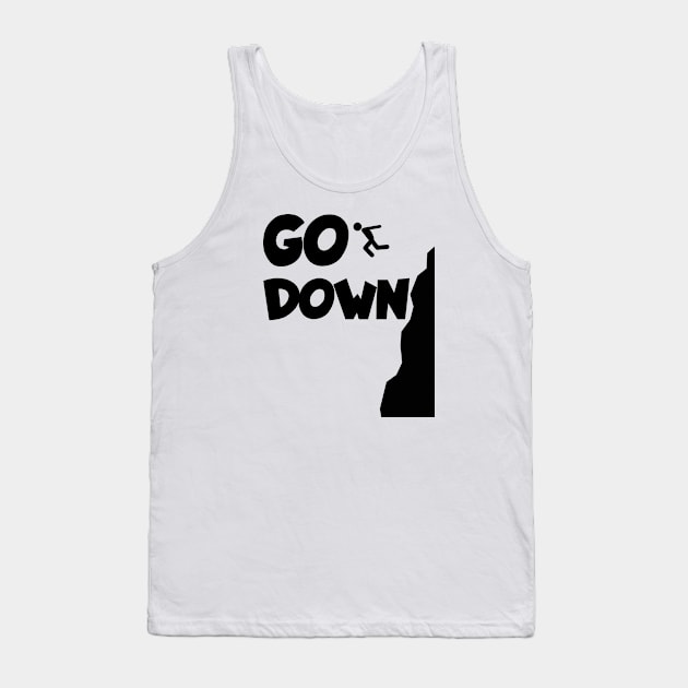 Cliff jumping go down Tank Top by maxcode